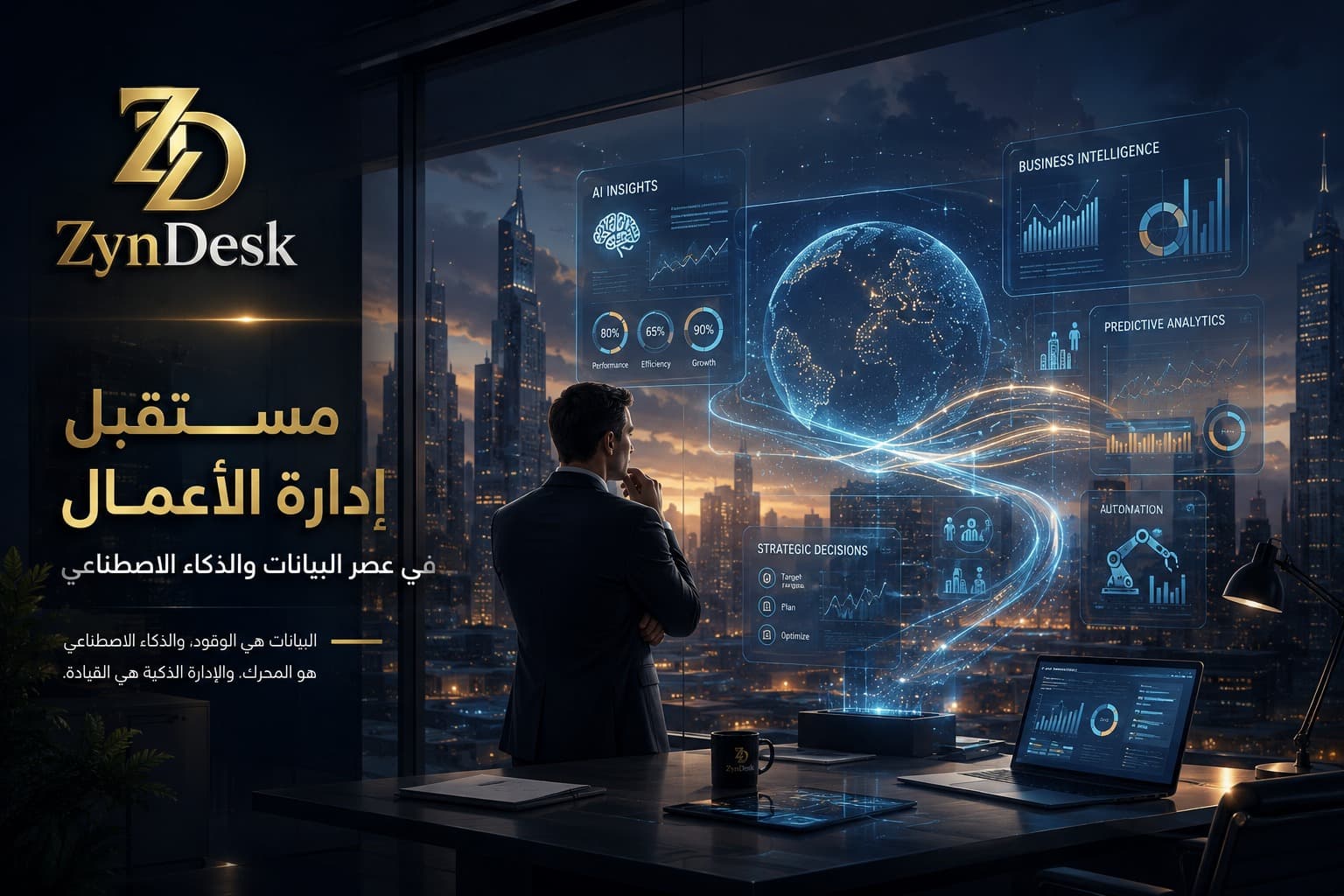 إعادة تعريف إدارة الأعمال في عصر البيانات والذكاء الاصطناعي