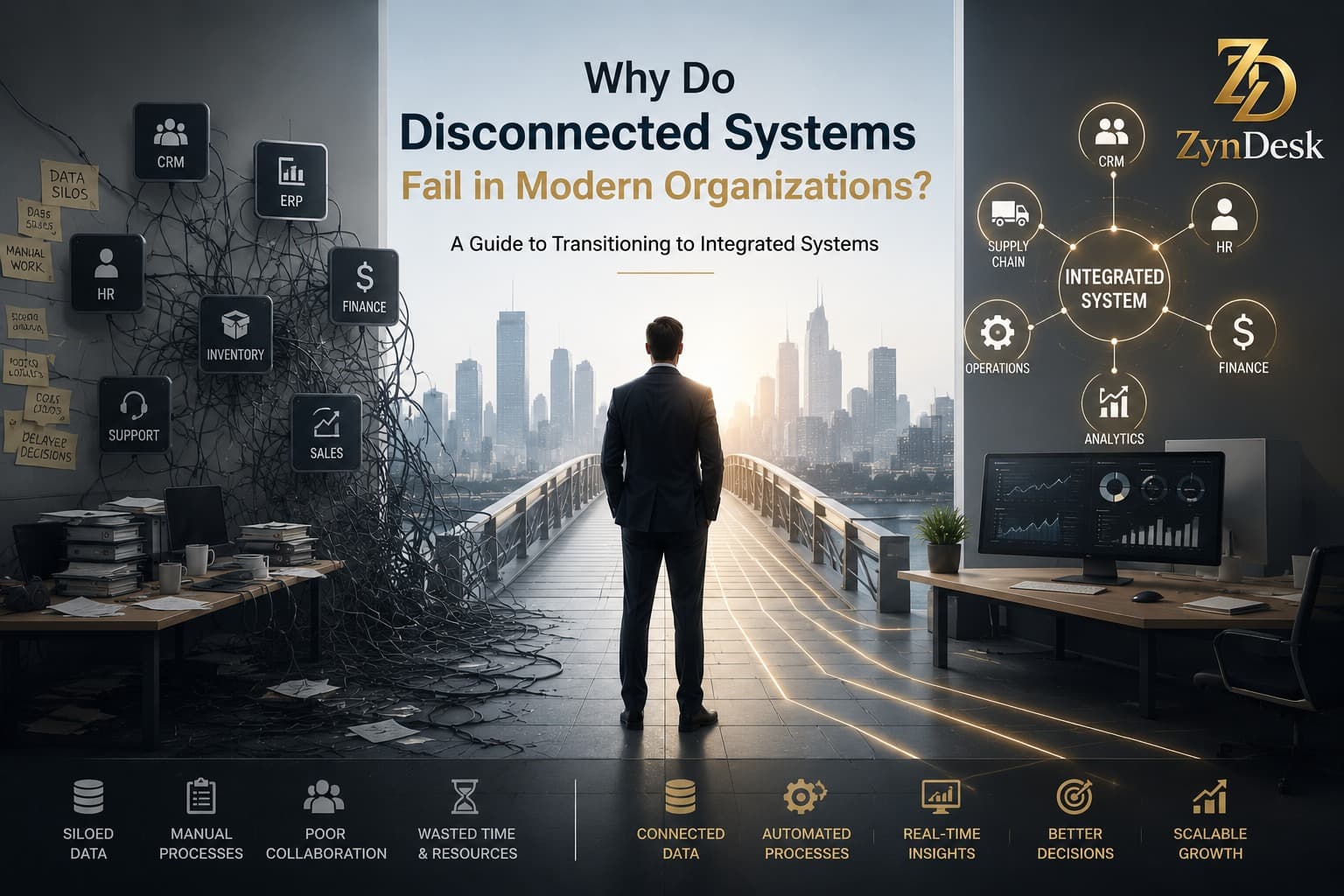 Why Do Disconnected Systems Fail in Modern Organizations? | A Guide to Transitioning to Integrated Systems