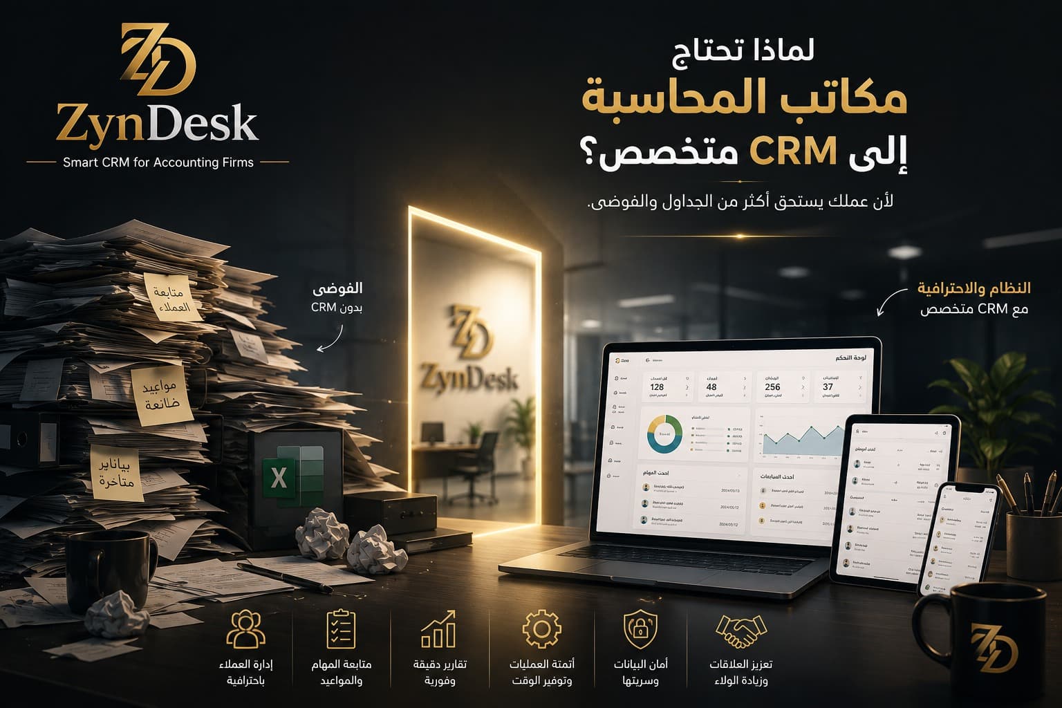 لماذا تحتاج مكاتب المحاسبة إلى CRM متخصص؟