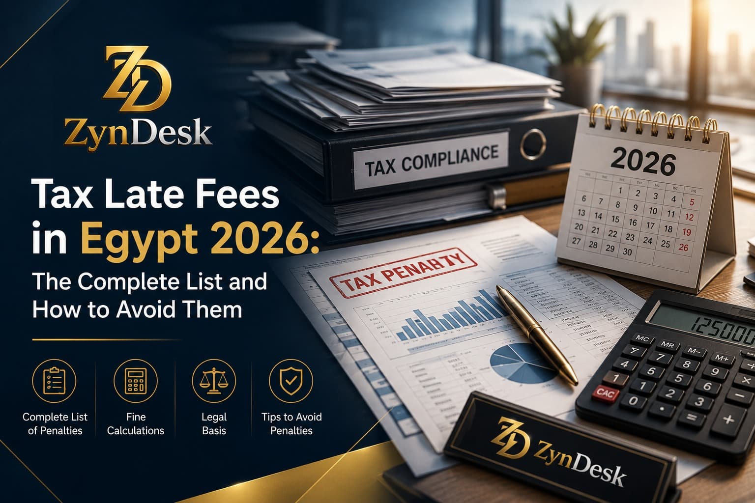 Tax Delay Penalties in Egypt 2026: The Complete Guide and How to Avoid Them
